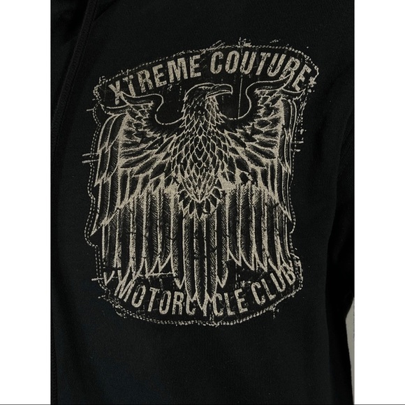 Xtreme Couture By AFFLICTION Men Hoodie CLUB CHAPTER - Picture 8 of 15